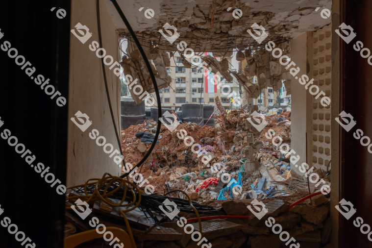 Hassan Nasrallah's Assassination Site