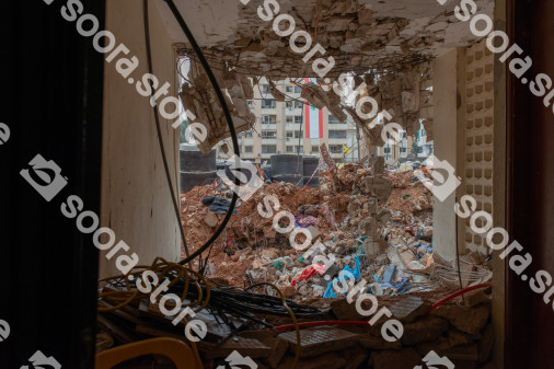 Hassan Nasrallah's Assassination Site